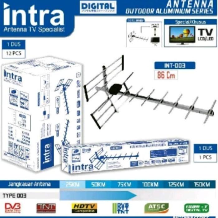 Antena Antenna TV Outdoor Digital Intra Terbaik untuk LCD & LED
