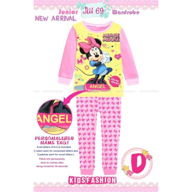 

JW 69 MINIE MOUSE NAME TAG