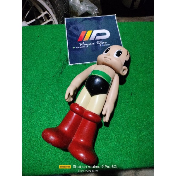 RARE Vintage Billiken Shokai Mighty Atom Astro Boy Figure Model Doll Toy Japan Original Second free 