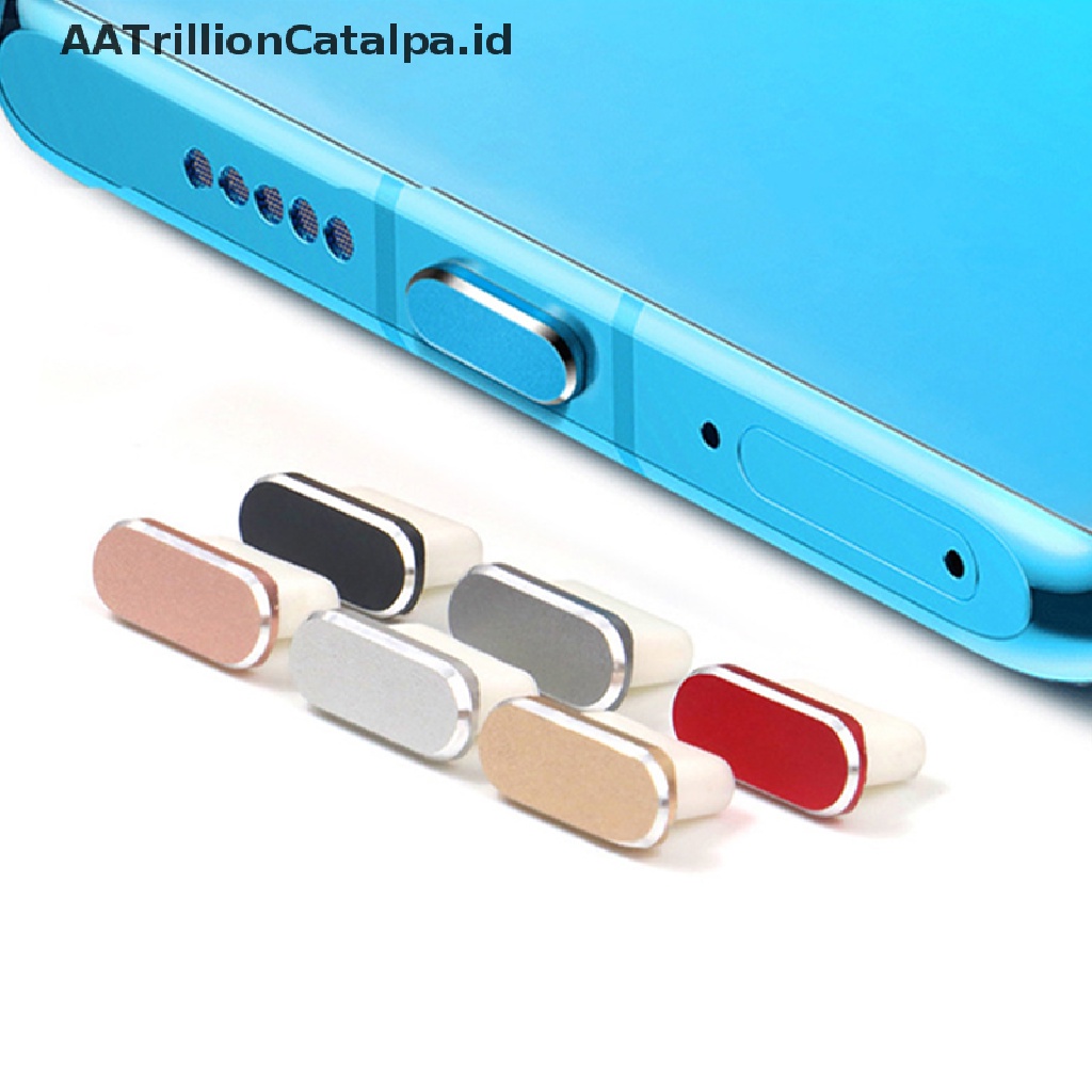 Aatrillioncatalpa Plug anti Debu Port Usb Tipe C Untuk Charger Smartphone