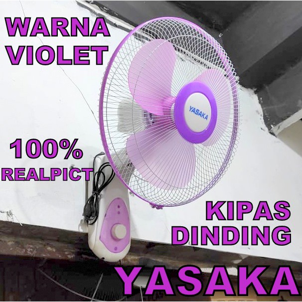 WALLFAN 16 INCH YASAKA/ KIPAS ANGIN DINDING/ KIPAS TEMBOK/ KIPAS ANGIN. W1