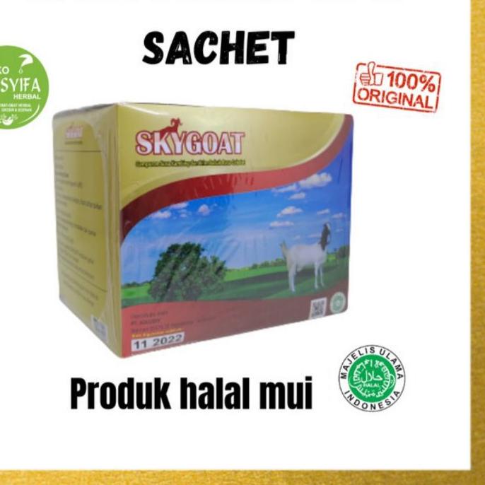 

Flash Sale Skygoat Susu Kambing Etawa Full Cream / Susu Kambing Vanilla dan Coklat ✔