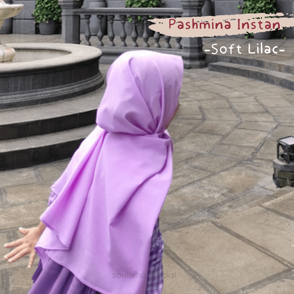 Soulleha Pashmina Instan Anak Shafa Premium 1-12 Tahun