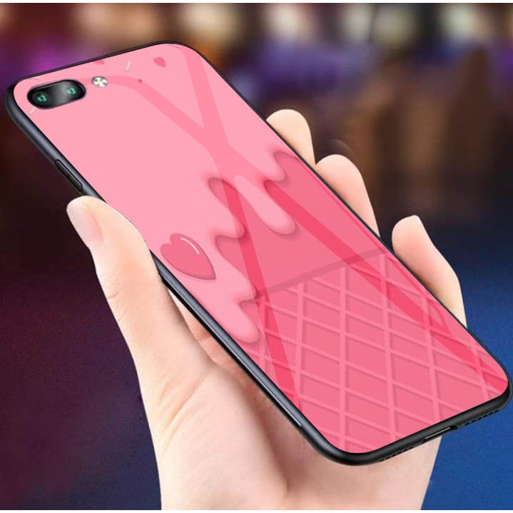 [K15] Soft Case Glass Ice Cream For Oppo/Vivo/Xiaomi/Samsung/Iphone/Realme