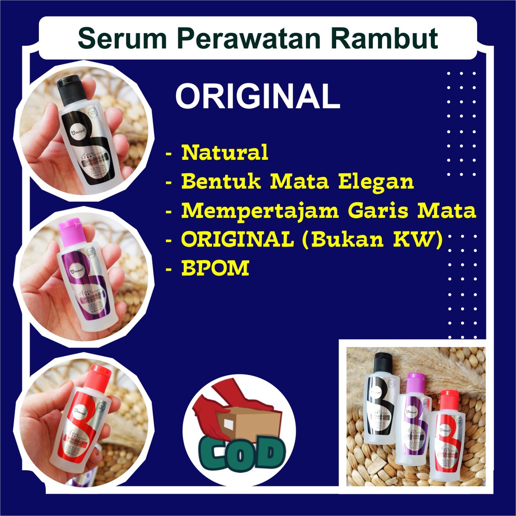 Obat Serum Perawatan Vitamin Rambut Rusak Rontok dan Kering Pria Wanita - CLAY ID [C01]