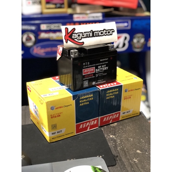 Aki kering aspira ori GTZ-5S