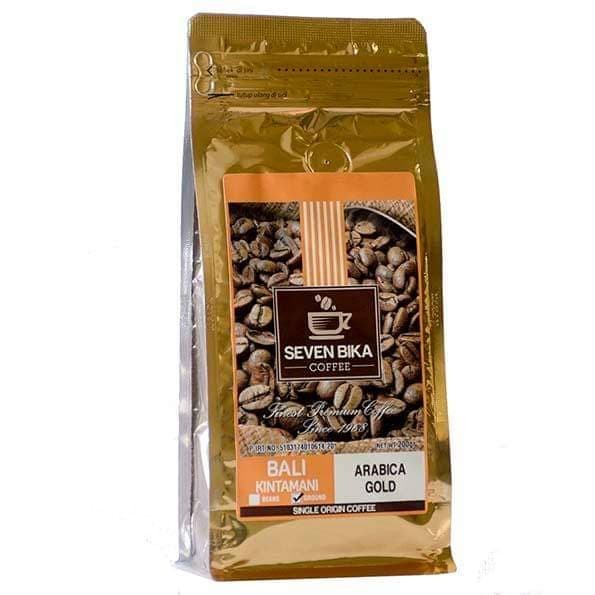 

Kopi Seven Bika Bali Kintamani Arabica Gold 200 gr (Kopi Bubuk)