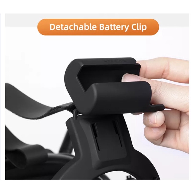 Sunnylife Adjustable Head Strap with Battery Clip DJI FPV Googles V2