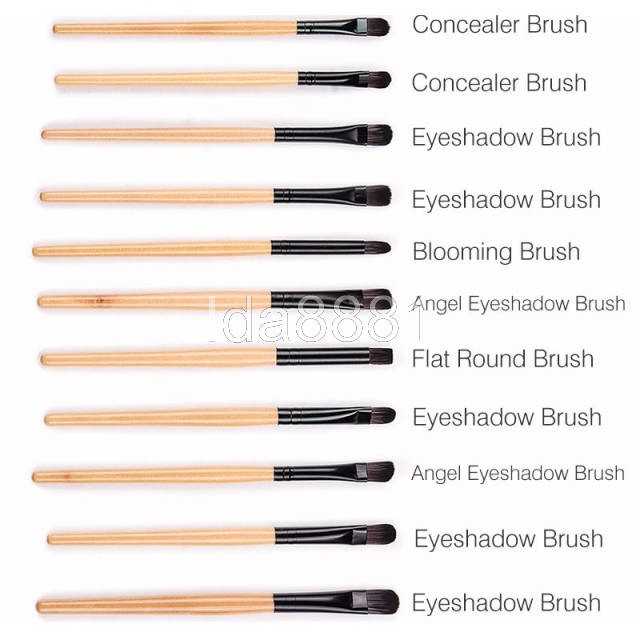 Brush Make Up 32 Set dengan Pouch#kuas dompet#kuas rias pengantin#Kuas makeup#kuas isi32pc#brus
