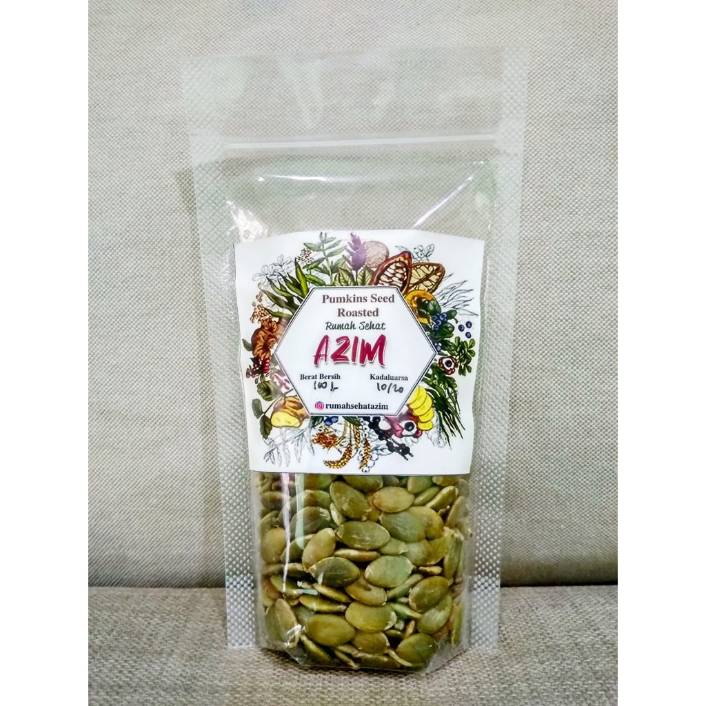 

Organic Pumpkind seed Roasted 100 gr