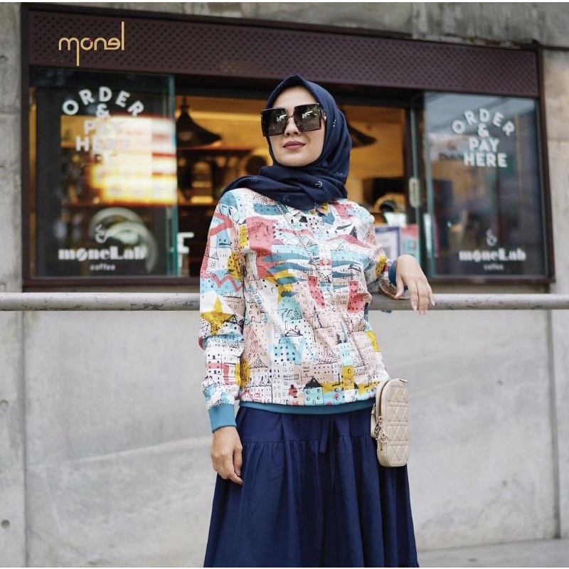 baju atasan wanita - atasan monel - monel terbaru