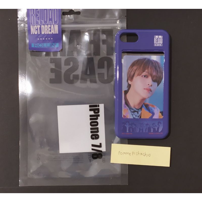NCT DREAM RELOAD RIDIN HAECHAN IPHONE 7 8 PHONE CASE (NO PHOTOCARD)