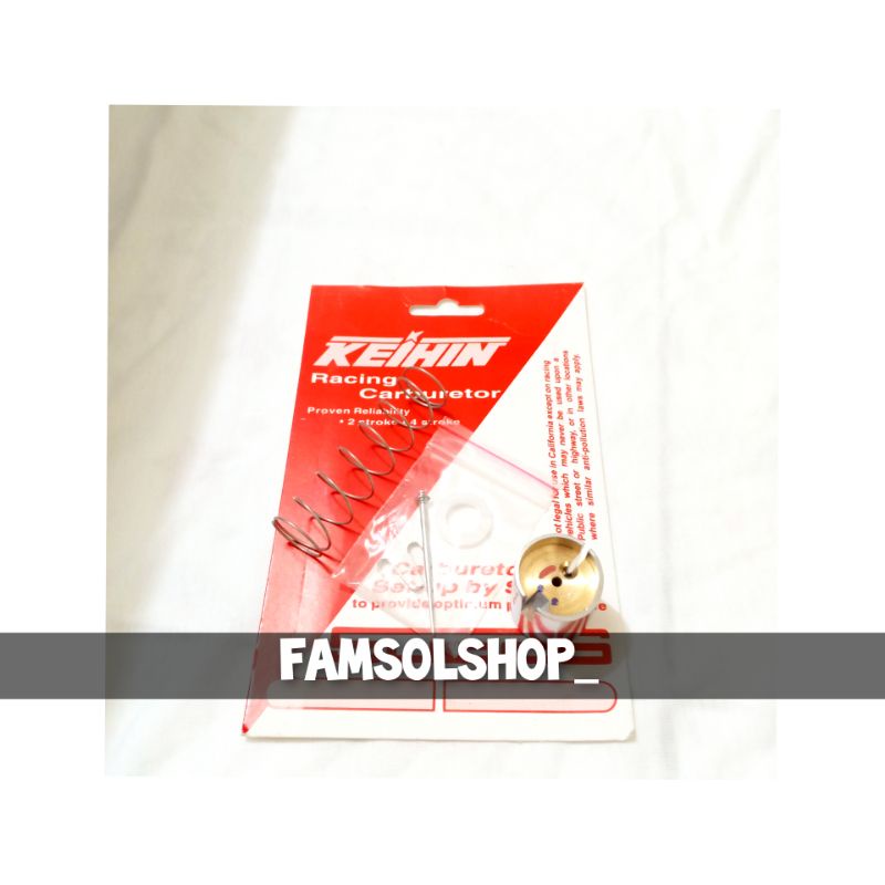 Skep Karbu Pe Kuningan Ukuran Pe 24 26 28 Piston Karburator Anti Baret Original Sudco-3