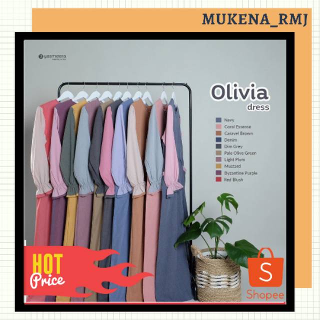 Gamis Dewasa Olivia Dress by Yasmeera