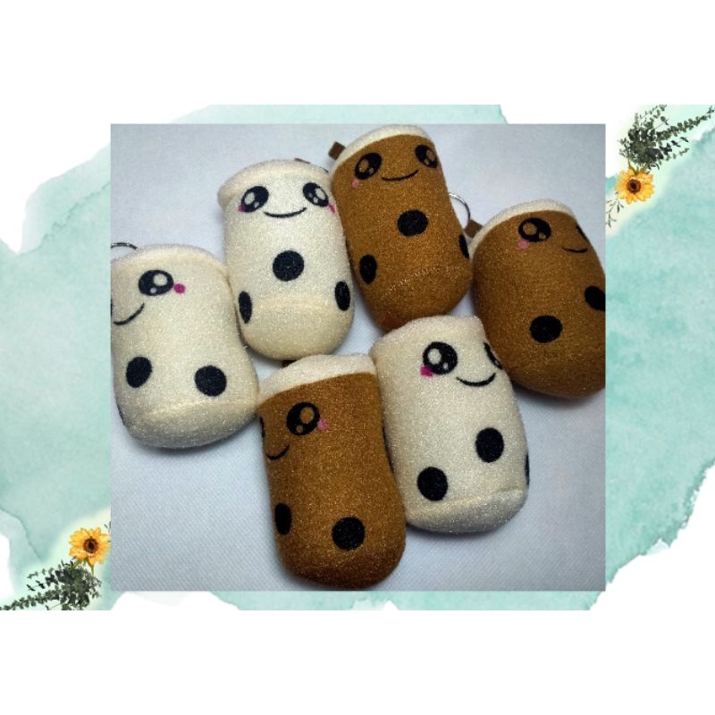 Gantungan Kunci Tas Boneka Boba Mini Souvenir Ulang Tahun Pernikahan