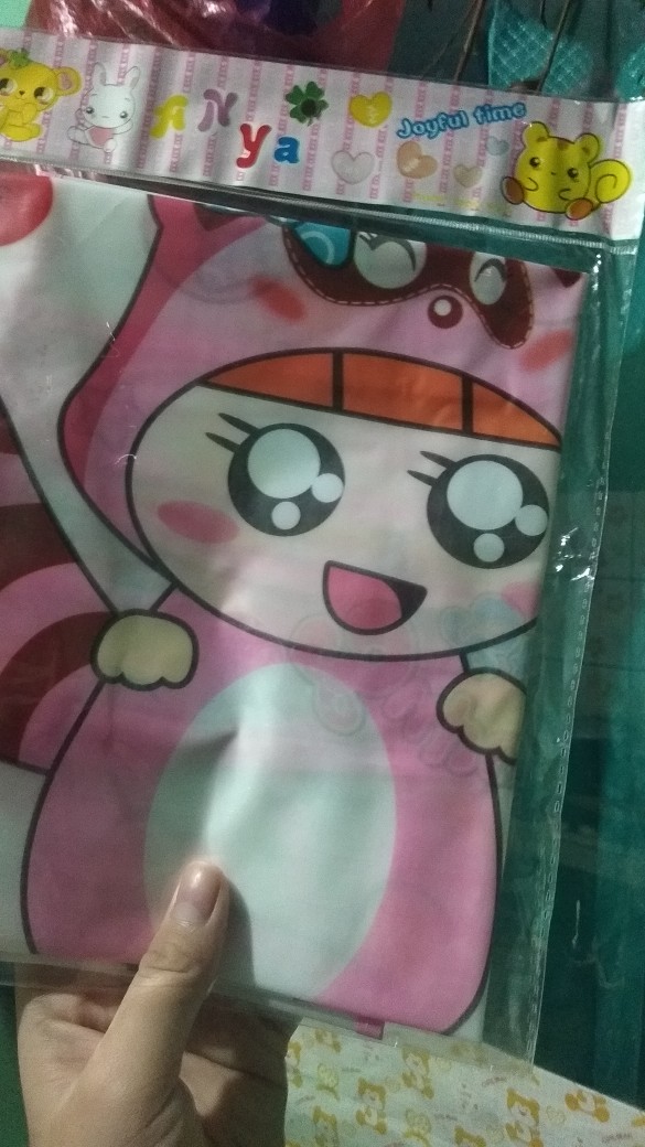 (cod)celemek Plastik Dapur Karakter Lucu Anti Air Waterproof Apron Masak Import Murah Grosir