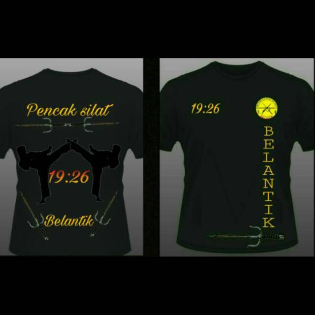 Order khusus kaos pencak silat BELANTIK