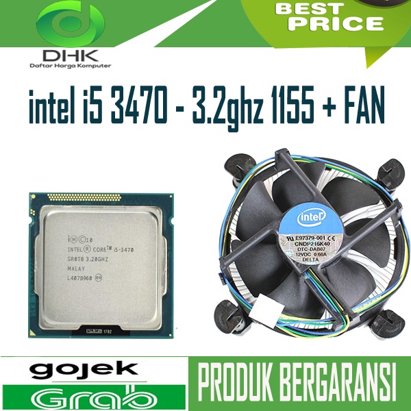 PROCESSOR INTEL CORE I5 3470 TRAY + FAN LGA 1155