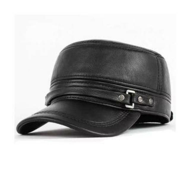 TOPI PREMIUM LEATHER KULIT DOMBA ASLI