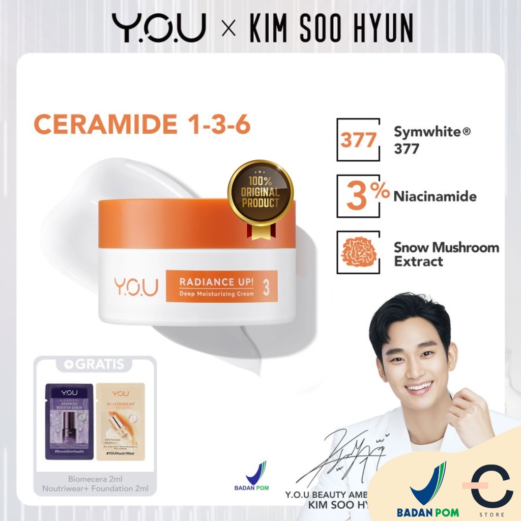 You Radiance Up Deep Moisturizing Cream 30gr