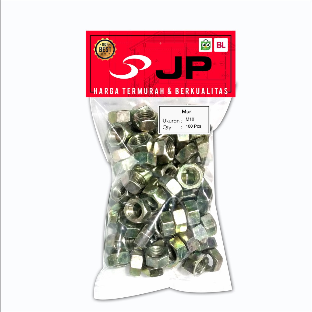 MUR M 10 - MUR BAUT JP M10 ISI 100 PCS