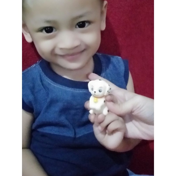 Mainan anak anak untuk mandi (jenis anjing)