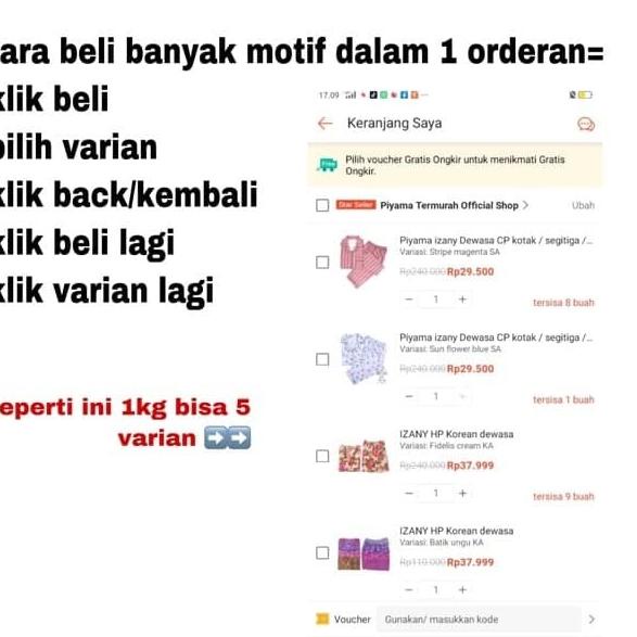 12.12 MALL IZANY MUKENA Dewasa Bali L Muslimah Saten Apple Banyak Motif terbaru