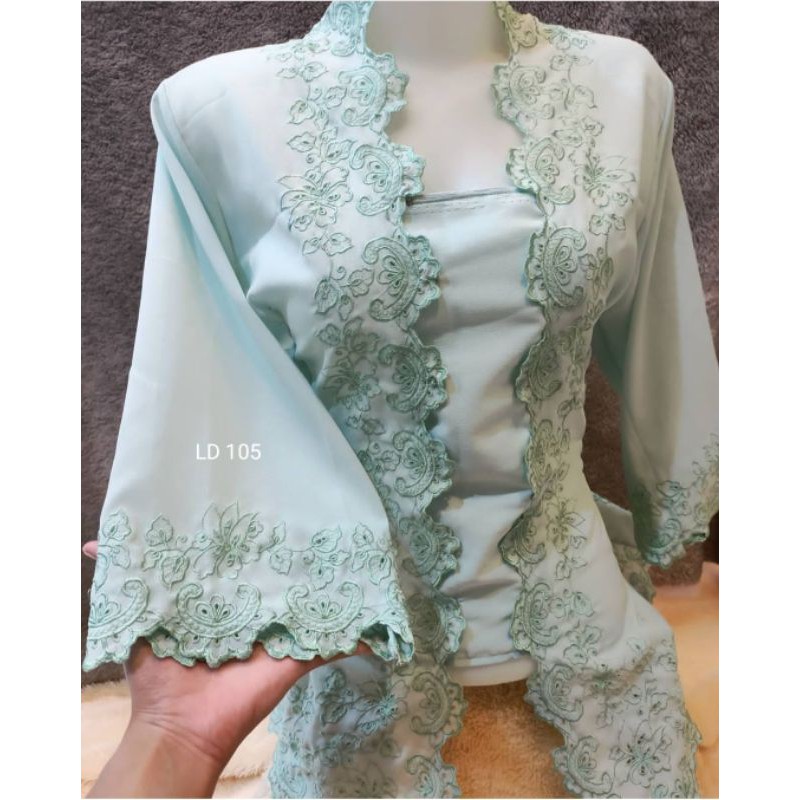kebaya bordir jadi khusus ekstra size/jumbo /kebaya bali/kebaya jumbo
