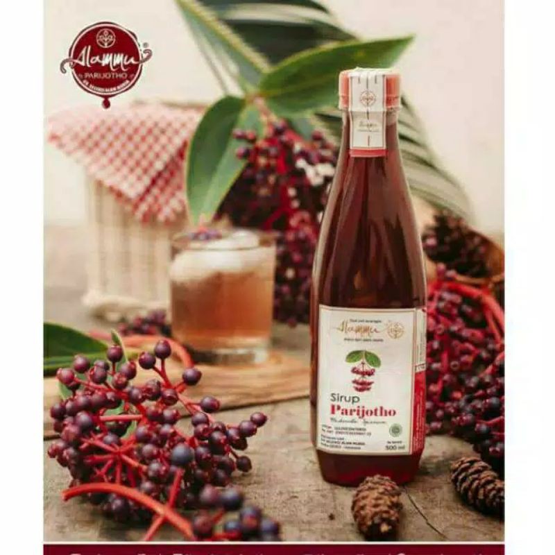 sirup parijoto 250ml plus buah parijoto