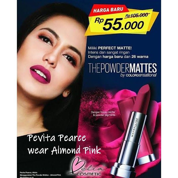 ❤ BELIA ❤ (Part 1) Maybelline Powder Mattes &amp; Creamy Mattes /matte Lipstick ✔️BPOM Ori BIRTHDAY SALE