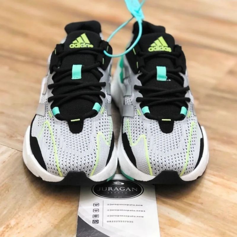 Adidas X9000L4 &quot;Crystal White/Cloud White-Screaming Green&quot;