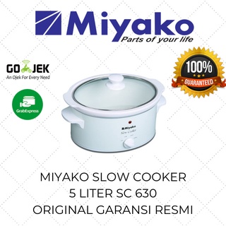 Miyako Slow Cooker 5 Liter SC 630 Pemasak Lambat SC630 Slow Coker SC-630