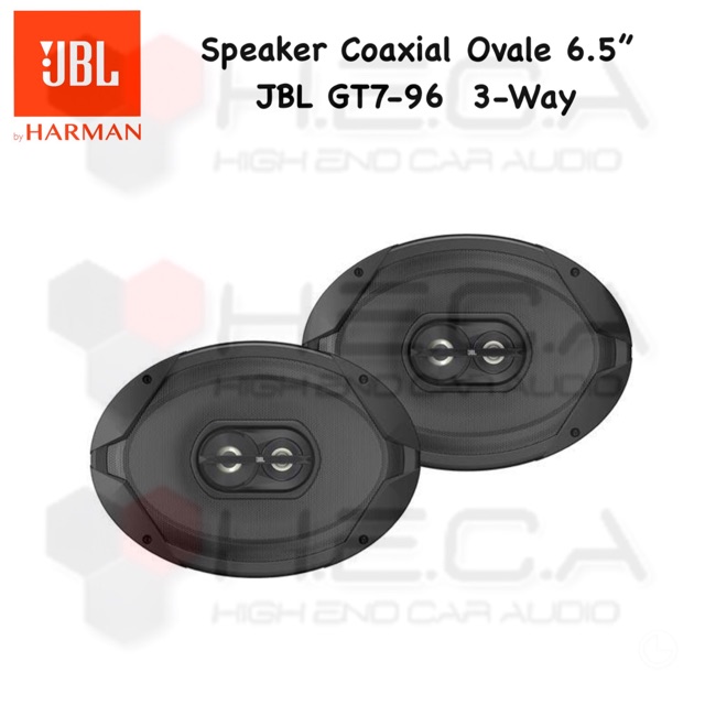 Speaker Coaxial Mobil JBL 3-Way GT7-96 Oval ovale GT796 USA Technology