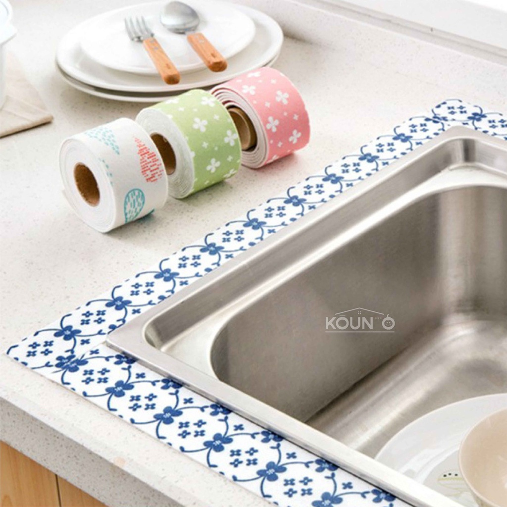 Roll Stiker Kain Penyerap Air | Tempelan Dapur Wastafel Kloset Basin Kitchen Sink