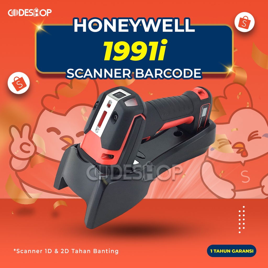 Scanner Barcode Honeywell 1991-SR Granit 2D Wireless Industrial
