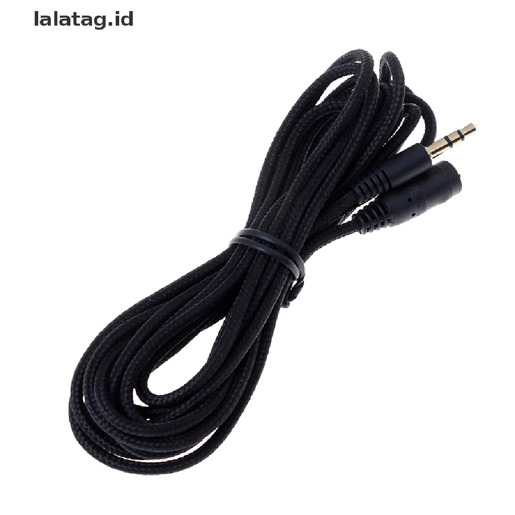 (Flyag) Kabel extension aux stereo male Ke female Dengan Jack 3.5mm Untuk Headphone (ID)