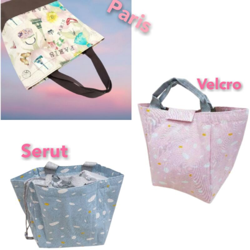 Lunch bag / Tas bekal / Totebag serbaguna U1