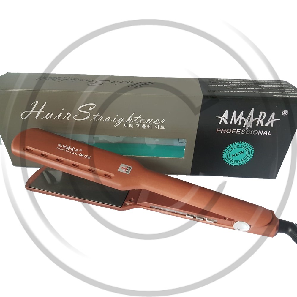 AMARA 2in1 1333 Proffesional - Catokan Rambut / Pengkeriting (Curly) / Pelurus / Hair Straightener