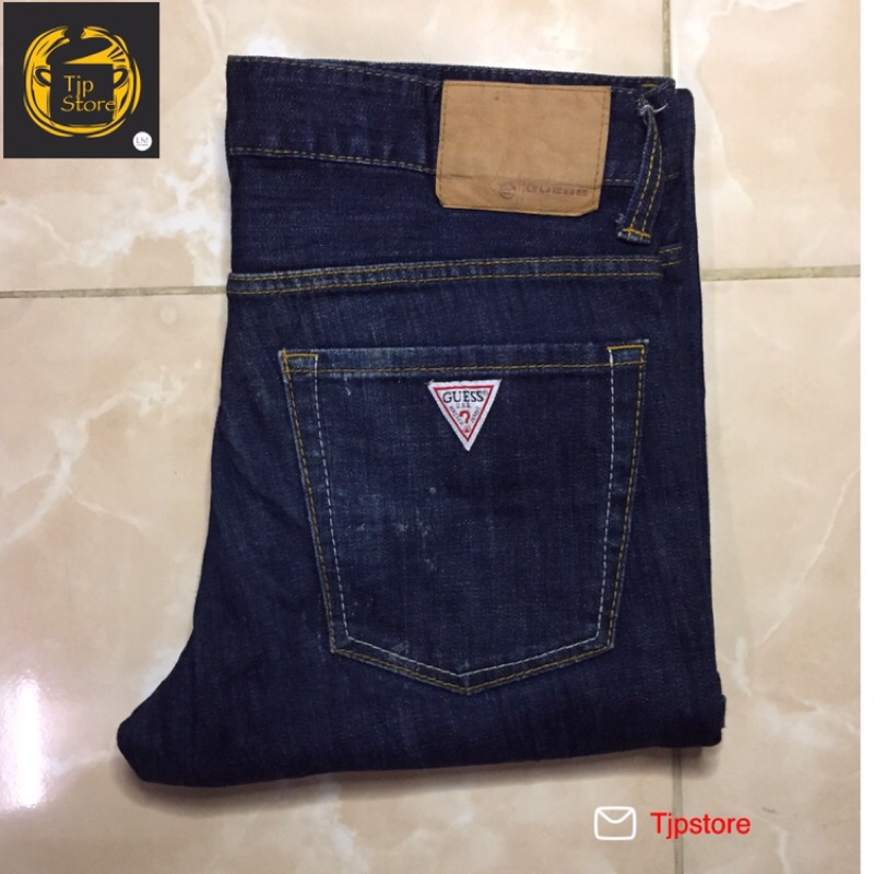 Celana Jeans Denim Second Bekas Branded Pl Guess Size 30