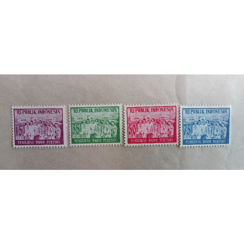 

prangko pemilu I thn1955