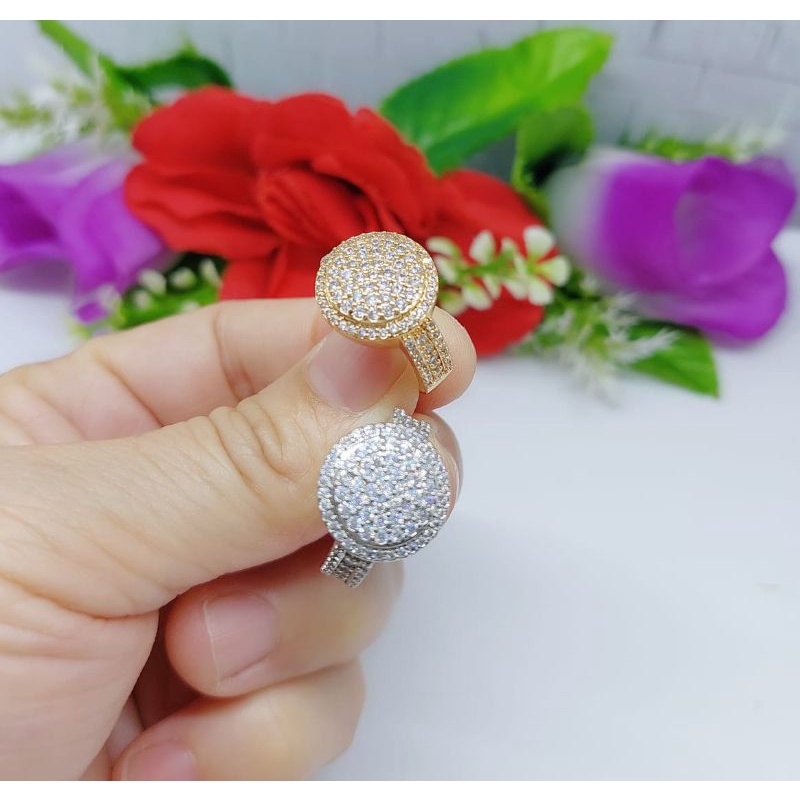 Cincin Xuping full Permata terbaru 108A-109A