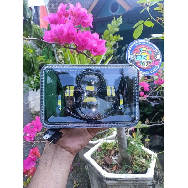 Daymaker Kotak 6 LED Jaminan Paling Terang Bisa dipasang di keluarga GL TS A100 Econos TRS RXS