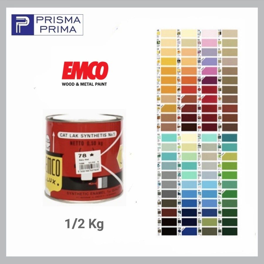 

Cat Kayu Besi Emco 0,5 1/2 Kg