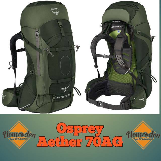 Tas Gunung Osprey Aether 70AG