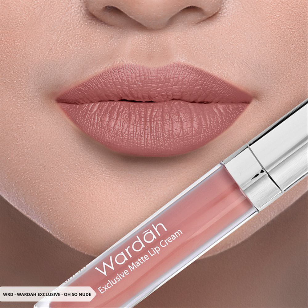 WARDAH Exclusive Matte Lip Cream 11 Oh So Nude