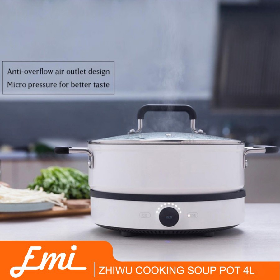 ZHIWU COOKING SOUP POT 4L - Induction Cooker Hot Pot Panci 4 L - panci saja