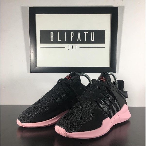 ADIDAS EQT SUPPORT ADV Black Pink Woman Shopee Indonesia