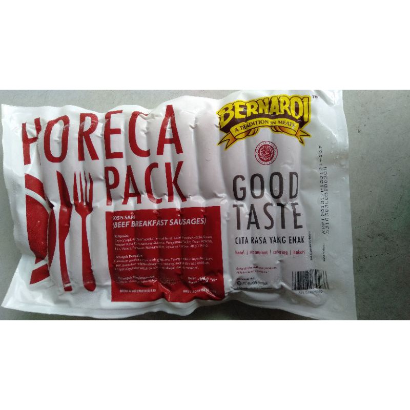 

BERNARDI Horeca Sosis Sapi 1 kg