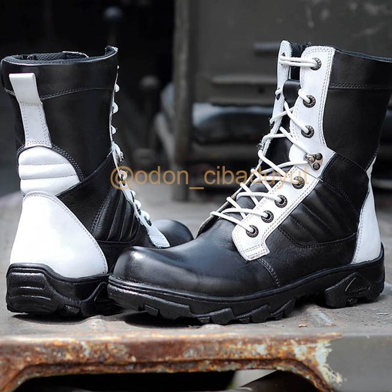 Sepatu PDL PROVOS D Merk OC 100% bahan kulit asli