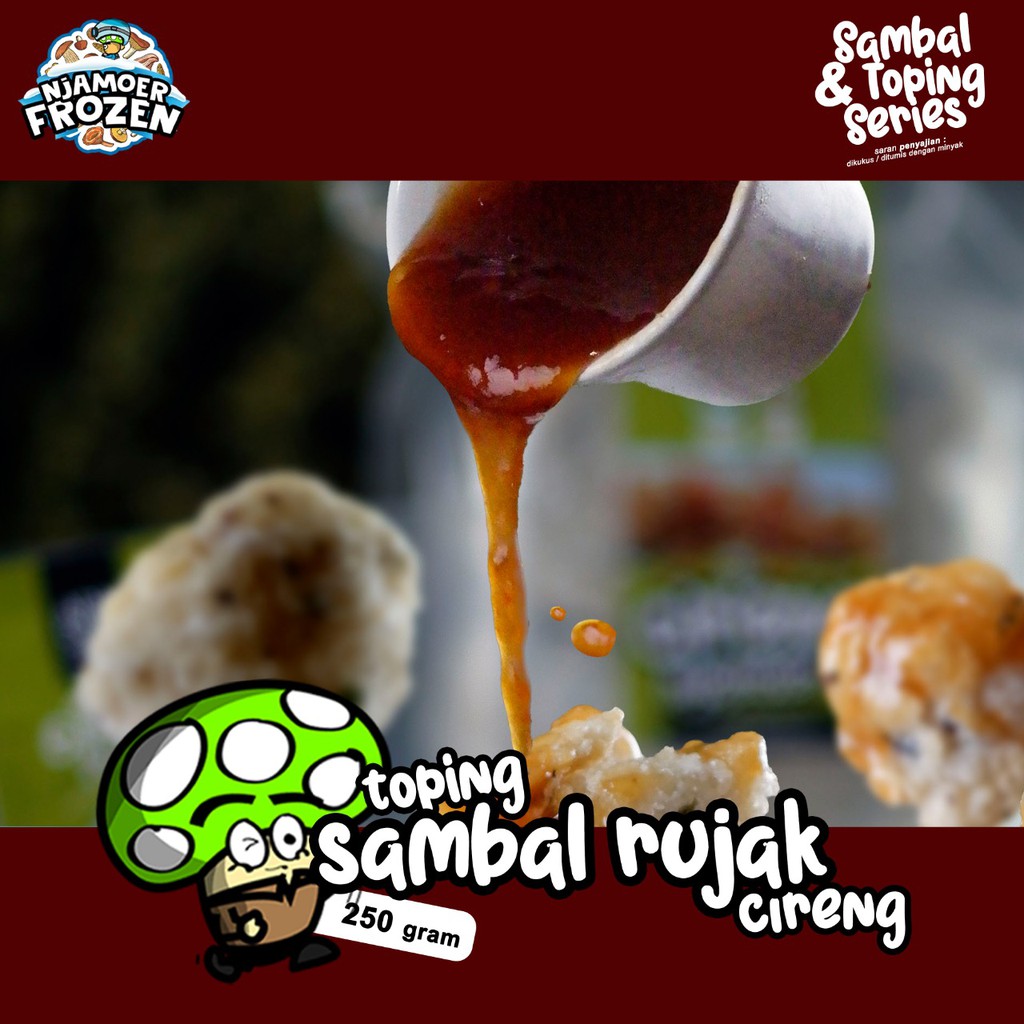 

TOPING SAMBAL RUJAK CIRENG (toping only) ( 250 gram )